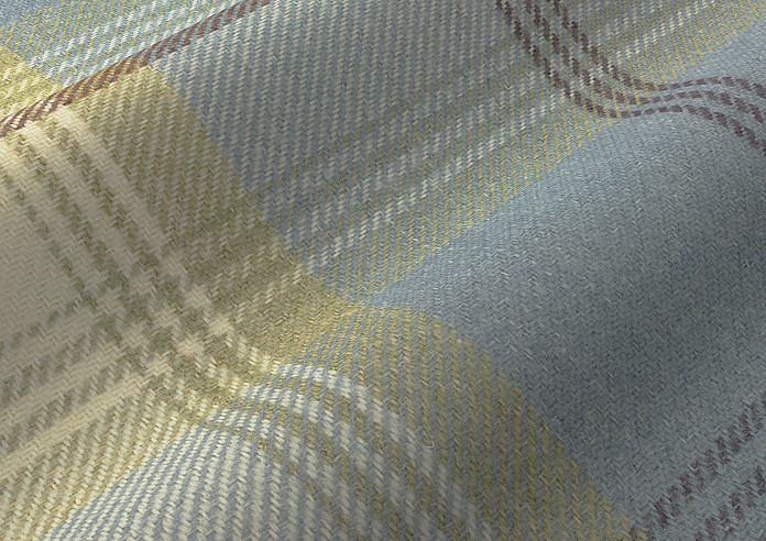 Highland, Duckegg - Twist&Fit Roman Blind - Image 4